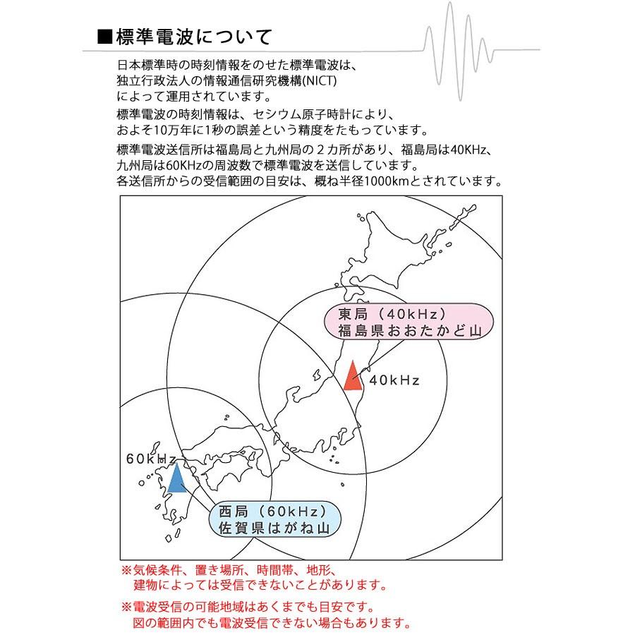 倍々 10倍 壁掛け時計 電波時計 INTERFORM TIEL インターフォルム ティール おしゃれ スタイリッシュ インテリア 静か CL-9706｜is-interior｜06