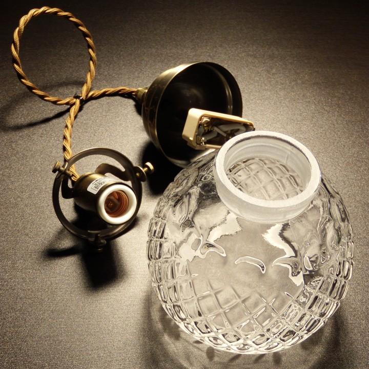 照明 ガラスペンダントライト Sunyow FC-091 SET アンティーク レトロ サンヨウ 格安 北欧の画像