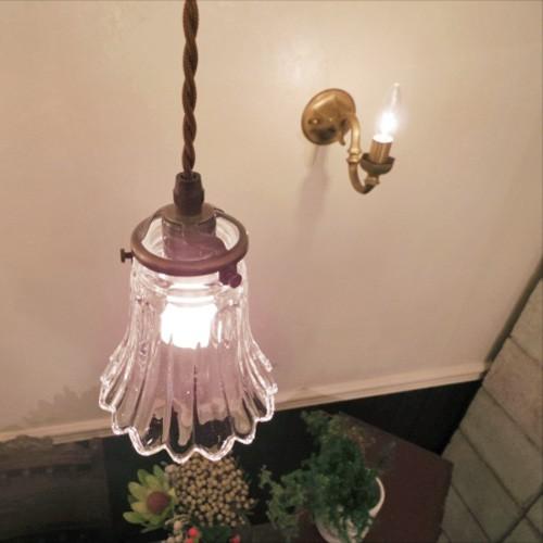 ガラスペンダントライト Sunyow FC-165 SET アンティーク レトロ