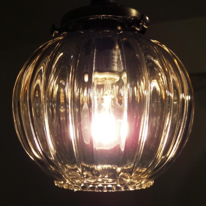 INTERFORM 照明 ガラスペンダントライト Lipri BN リプリ ブラウン