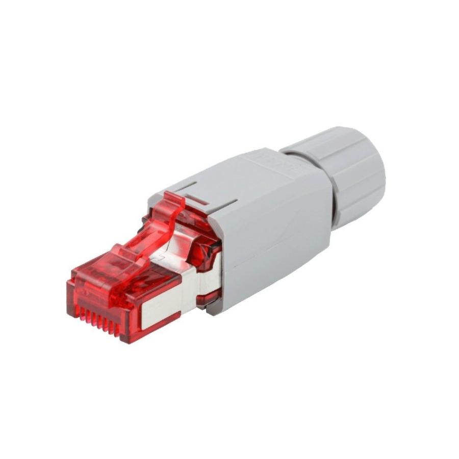 日本製線 Cat6A用 現場成端用Cat6Aモジュラープラグ RMFM45-C6A : IS 