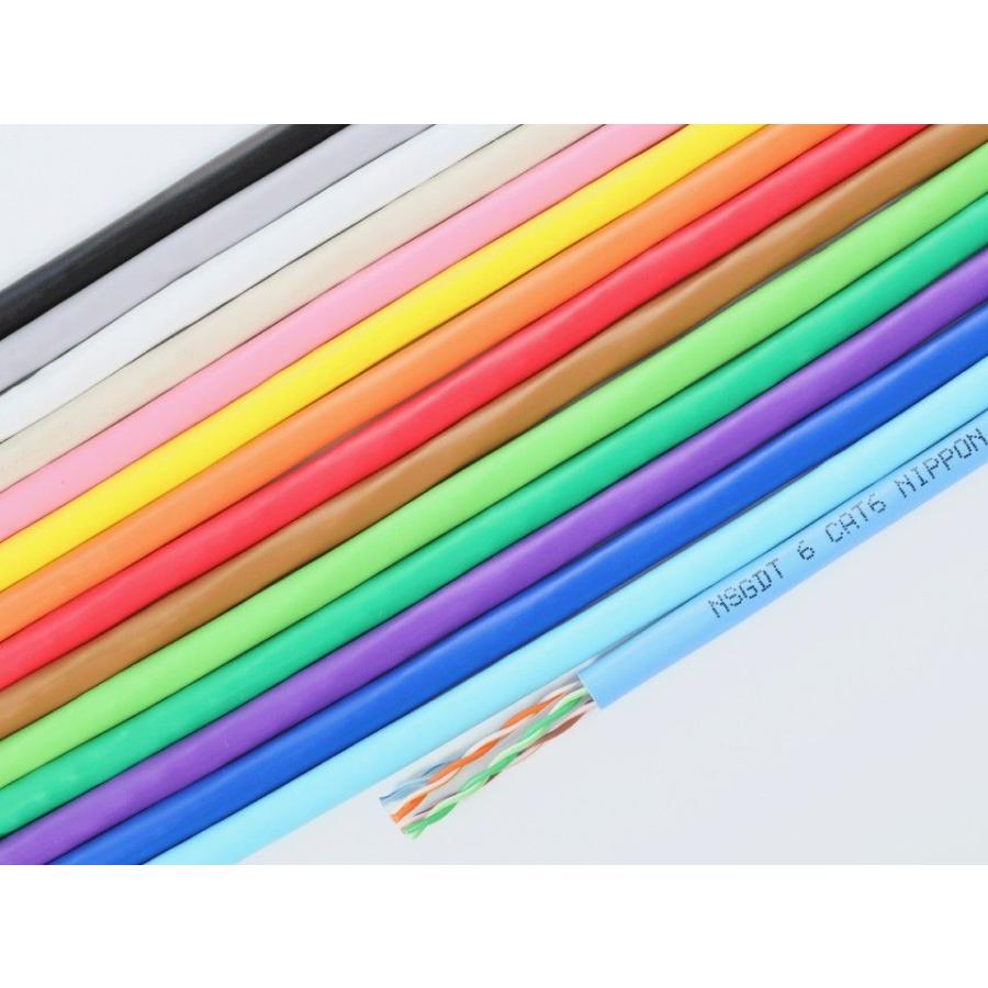 日本製線 U/UTPケーブル (Cat6) 0.5-4P NSGDT6 300M巻 ※色選択 日本製線 U/UTPケーブル (Cat6) 0.5-4P NSGDT6 300M巻 ※色選択