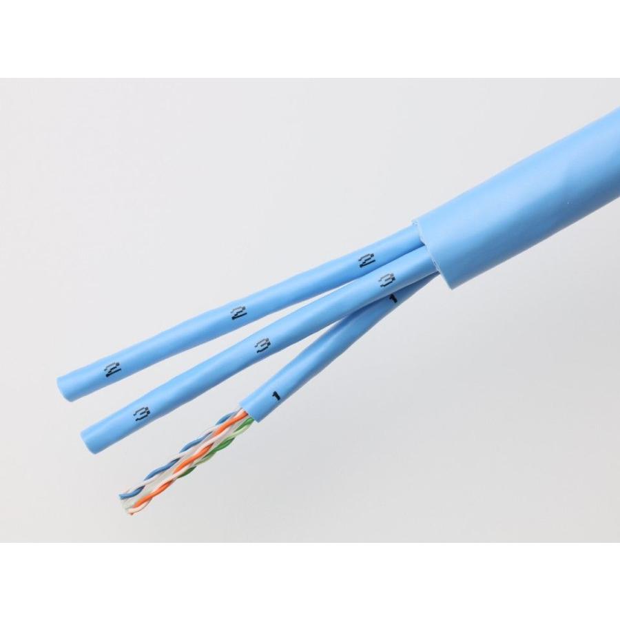 日本製線 U/UTPケーブル (Cat6) 0.5-12P(IS)NSGDT6 SB 300M巻 : 1010  