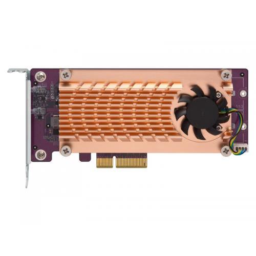 QNAP QM2-2P-244A 2 x M.2 PCIe SSD 拡張カード (QM2-2P-244A