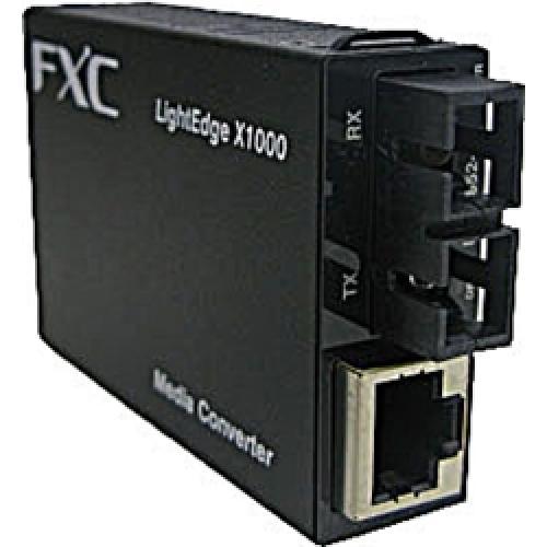 FXC LEX1852-10 RJ-45 to 1000BASE-LX（SC）SSF メディアコンバータ  