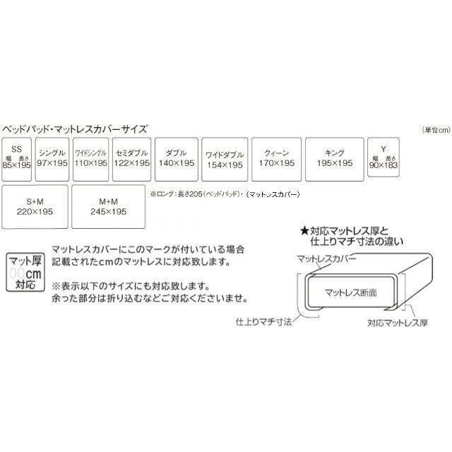 お得なセレクト3点セット キング ライン＆アースＮ バイオベッドパッド 抗菌・防臭加工 洗える カラー4色 すべり止めゴム付 洗濯ネット付 送料無料_13