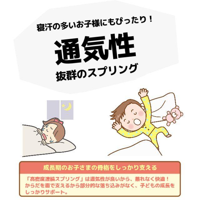 【東京都・神奈川県・千葉県・埼玉県限定】フランスベッド JM-101S シングルサイズ 二段ベッド 超薄型マットレス高密度連続スプリング 送料無料 日本製 | フランスベッド | 09