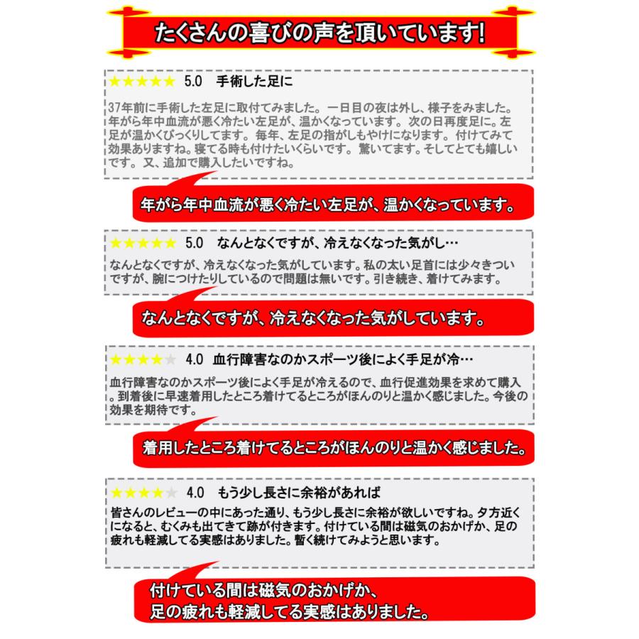 ダイエットアンクレット 磁気アンクレット 冷え性 足の冷え 脚 疲労感 減量 自宅でダイエット 運動不要 マグネット アクセサリー 封小120プ｜is-product｜02