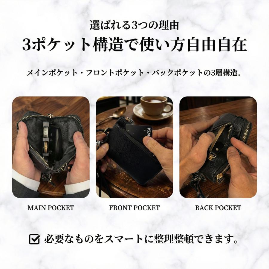 ネックウォレット コインホルダー カラビナ付き メンズ コインケース 小銭入れ 財布 ミニ財布 こぜにいれ カードケース ミニウォレット 小さい財布  カード入れ
