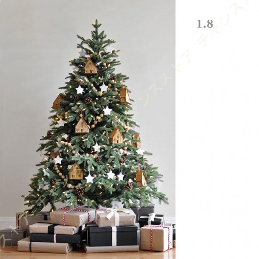 匿名配送 クリスマスツリー 北欧 大型 オーナメント 針葉樹 リボン 星 おしゃれ ヨーロッパトウヒツリー 組立簡単 店舗装飾 商店 部屋 クリスマスデコレーション 【KU2407832694】(12376円)