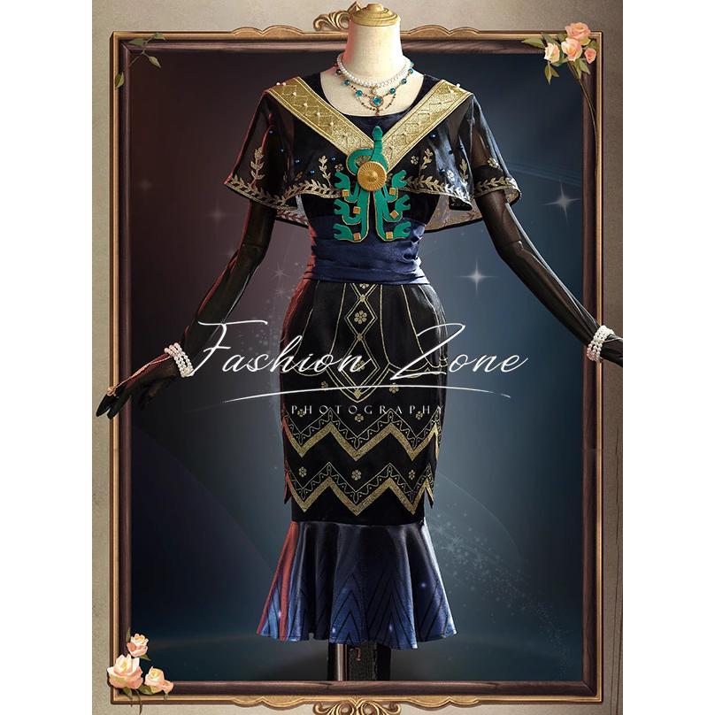 Identity V 第五人格 風 夢の女巫 メッセンジャー Yidhra The Dream Witch コスプレ衣裝 cosplay コスチューム イベント アニメ ハロウィン仮装 変装 写真参照