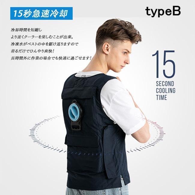 【値下げ・名盤】 クールベスト 水冷ベスト 冷却クールベスト 水冷服セット ベスト ひんやり 作業服 仕事服 USB給電 自転車 現場 工場 熱中症対策 男女兼用 メンズ 【2018100078】(10373円)