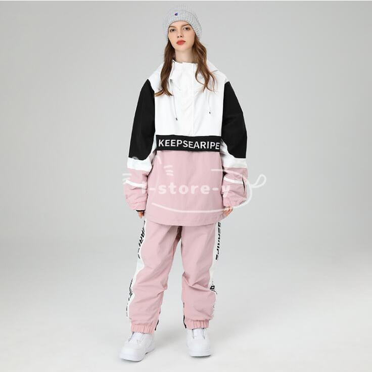 限定品 スノーボードウェア スキーウェア スノーボード スキー スノーウェア ジャケット 上下セット レイディス メンズ 雪遊び 防風撥水防寒 防寒服 新作 【4578221216】(23532円)