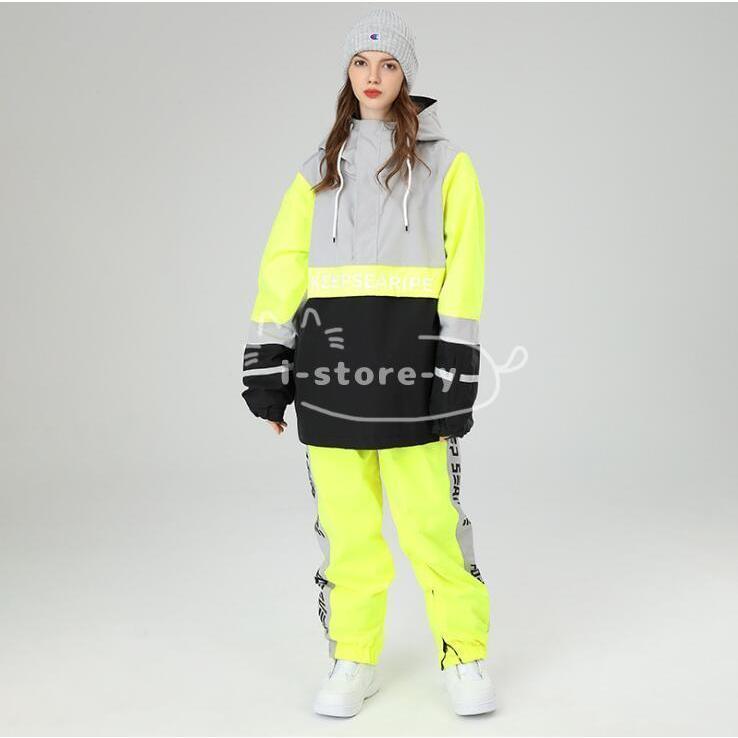 限定品 スノーボードウェア スキーウェア スノーボード スキー スノーウェア ジャケット 上下セット レイディス メンズ 雪遊び 防風撥水防寒 防寒服 新作 【4578221216】(23532円)