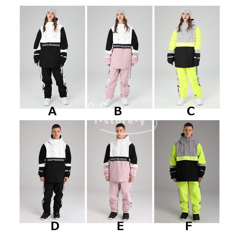 限定品 スノーボードウェア スキーウェア スノーボード スキー スノーウェア ジャケット 上下セット レイディス メンズ 雪遊び 防風撥水防寒 防寒服 新作 【4578221216】(23532円)