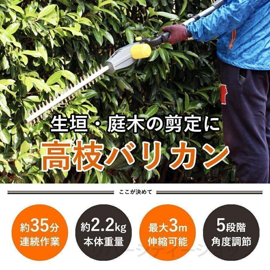 電動高枝バリカン コードレス ポールバリカン 伸縮式 伸縮式ガーデンバリカン 3段式 最長最大305ｍ 軽量 高枝切り バリカン ガーデン 電動高枝バリカン コードレス ポールバリカン 伸縮式 伸縮式ガーデンバリカン 3段式 軽量 高枝切り バリカン ガーデン