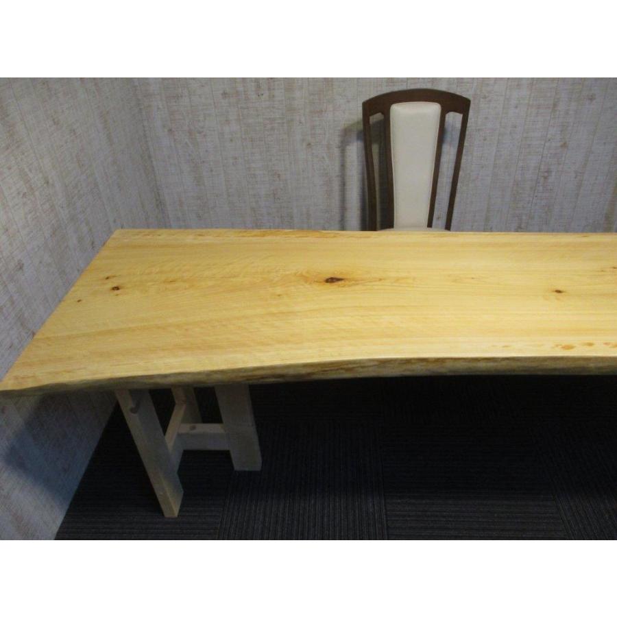 545 □檜ヒノキ長さ312cmテーブルカウンター座卓一枚板