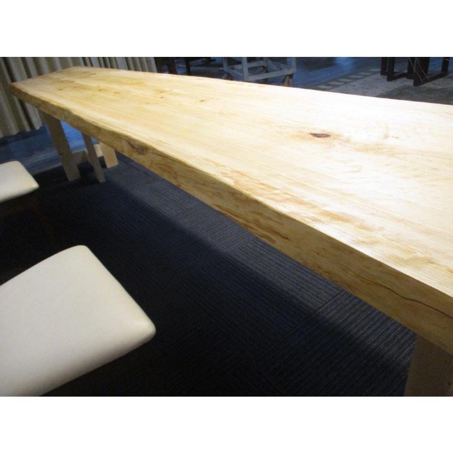 545 □ 檜 ヒノキ 長さ312cm 豪華 高級 一枚板 テーブル