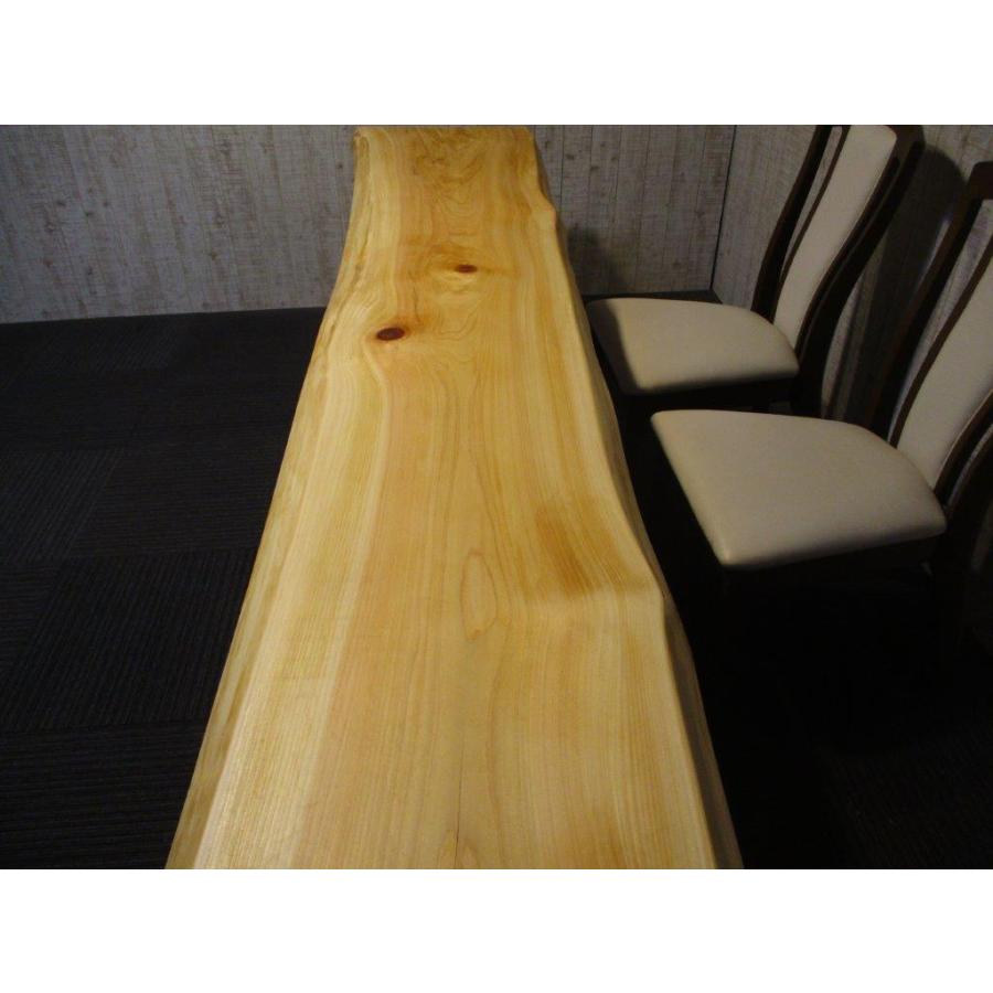 615 □檜ヒノキテーブルダイニングカウンター座卓一枚板