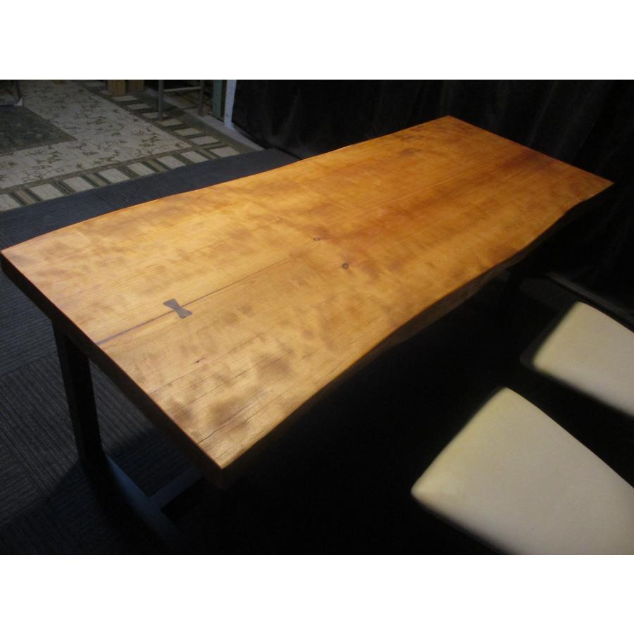 853 □桜サクラテーブルローテーブルダイニング座卓一枚板