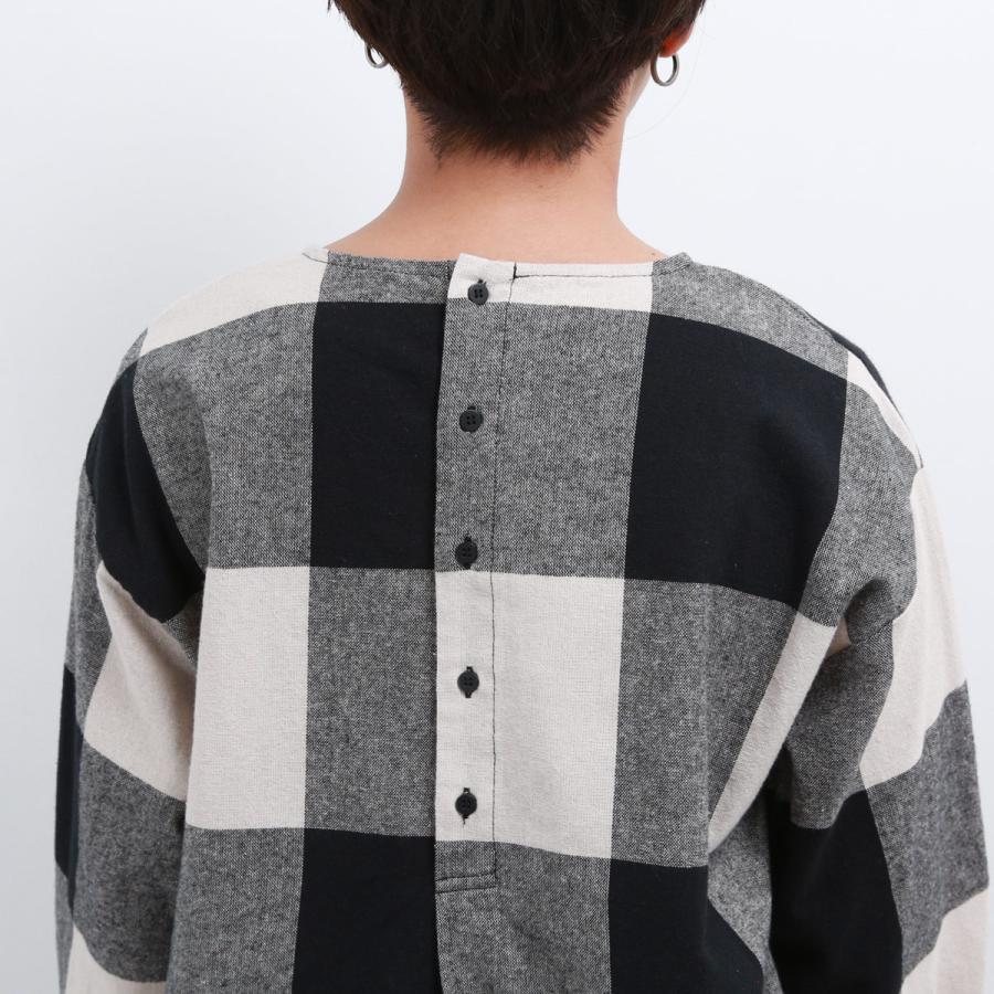 blue willow コットン太番手平織りブロックチェック起毛ブラウス レディース ブルーウィロー 01DWP11530 長袖 服 40代 50代 ブランド 冬 秋 メール便(185円)対応 |  | 15