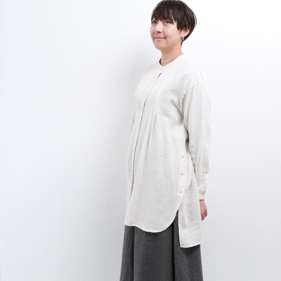 blue willow コットンリネンヘリンボーンタックハオリチュニック レディース ブルーウィロー 01DWP12535 長袖 服 40代 50代 ブランド 冬 秋 メール便(185円)対応 |  | 13