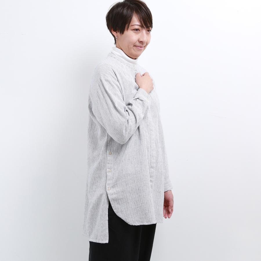 blue willow コットンリネンヘリンボーンタックハオリチュニック レディース ブルーウィロー 01DWP12535 長袖 服 40代 50代 ブランド 冬 秋 メール便(185円)対応 |  | 04
