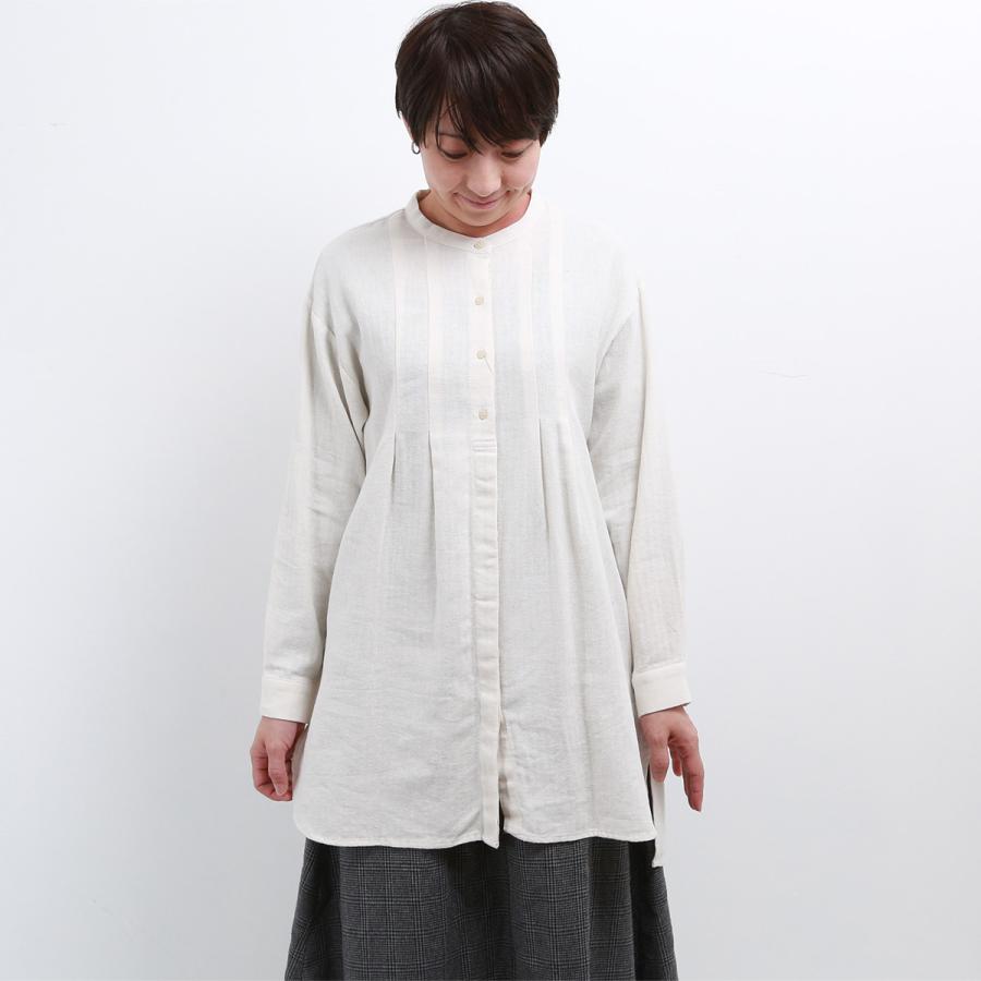 blue willow コットンリネンヘリンボーンタックハオリチュニック レディース ブルーウィロー 01DWP12535 長袖 服 40代 50代 ブランド 冬 秋 メール便(185円)対応 |  | 11