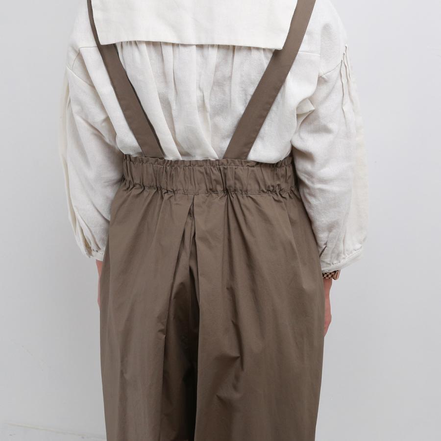 blue willow タイプライターサロペット レディース ブルーウィロー
