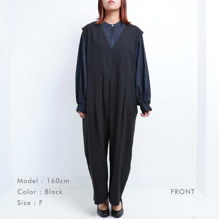 blue willow コットンオックス2wayサロペット レディース ブルーウィロー 01EFP14458 オールインワン パンツ 服 おしゃれ 40代 50代 ブランド 春 夏 秋冬 大きめ |  | 19