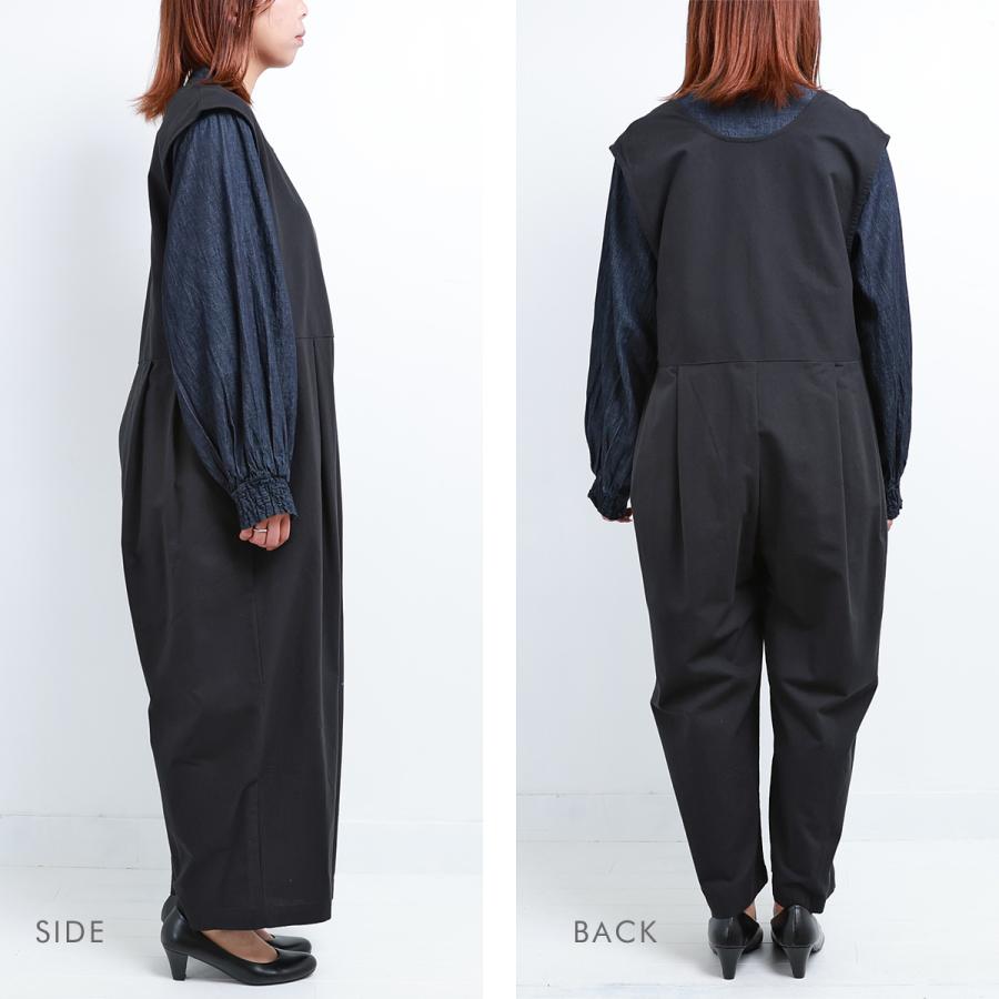 blue willow コットンオックス2wayサロペット レディース ブルーウィロー 01EFP14458 オールインワン パンツ 服 おしゃれ 40代 50代 ブランド 春 夏 秋冬 大きめ |  | 20