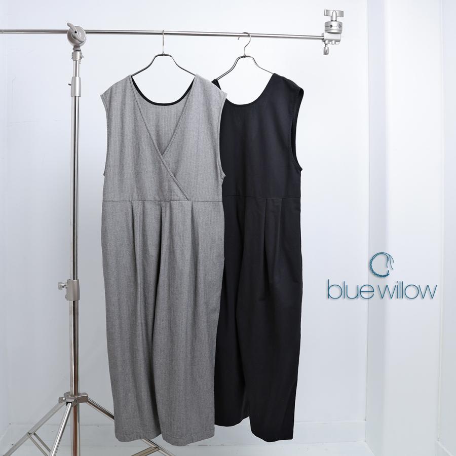 blue willow コットンオックス2wayサロペット レディース ブルーウィロー 01EFP14458 オールインワン パンツ 服 おしゃれ 40代 50代 ブランド 春 夏 秋冬 大きめ |  | 03