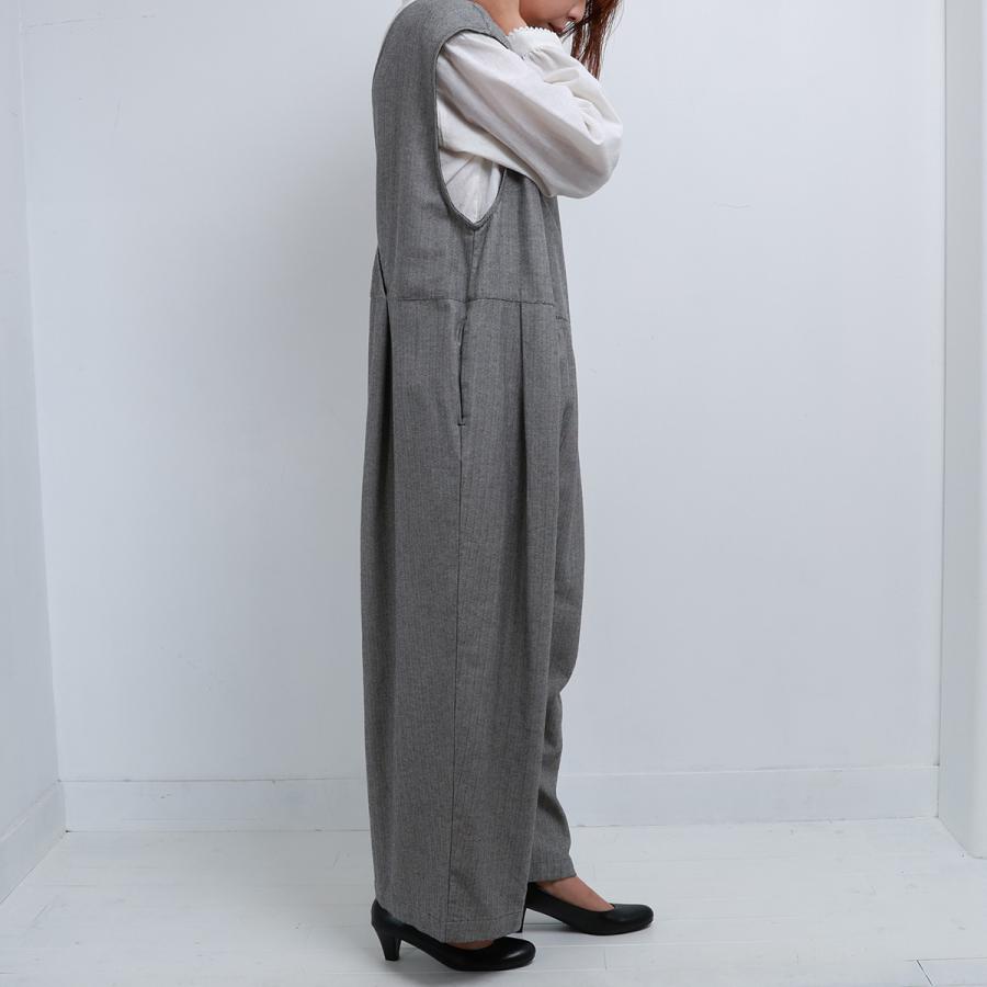 blue willow コットンオックス2wayサロペット レディース ブルーウィロー 01EFP14458 オールインワン パンツ 服 おしゃれ 40代 50代 ブランド 春 夏 秋冬 大きめ |  | 06