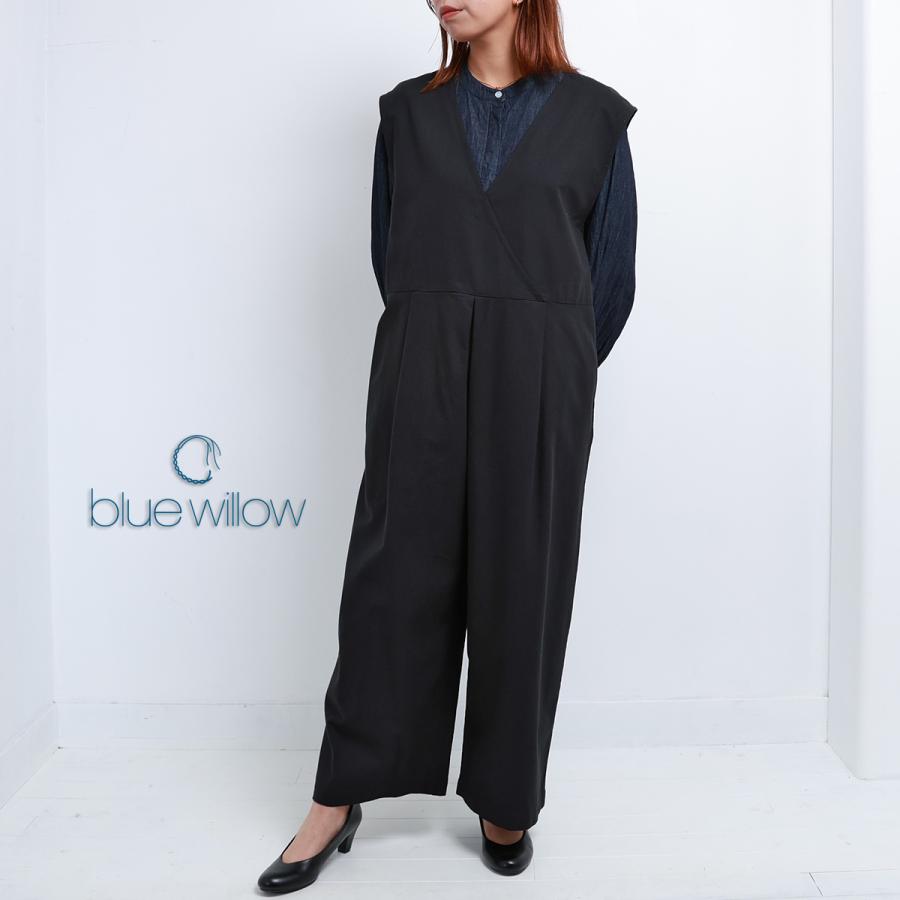 blue willow コットンオックス2wayサロペット レディース ブルーウィロー 01EFP14458 オールインワン パンツ 服 おしゃれ 40代 50代 ブランド 春 夏 秋冬 大きめ |  | 08