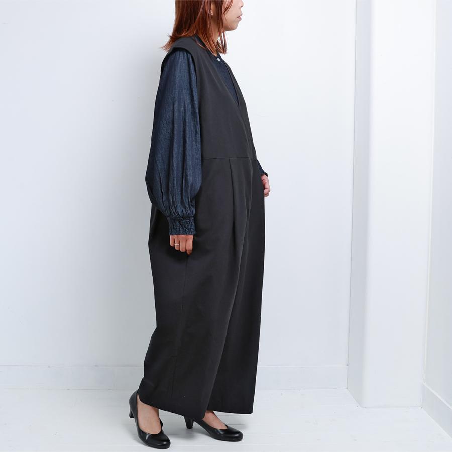 blue willow コットンオックス2wayサロペット レディース ブルーウィロー 01EFP14458 オールインワン パンツ 服 おしゃれ 40代 50代 ブランド 春 夏 秋冬 大きめ |  | 09