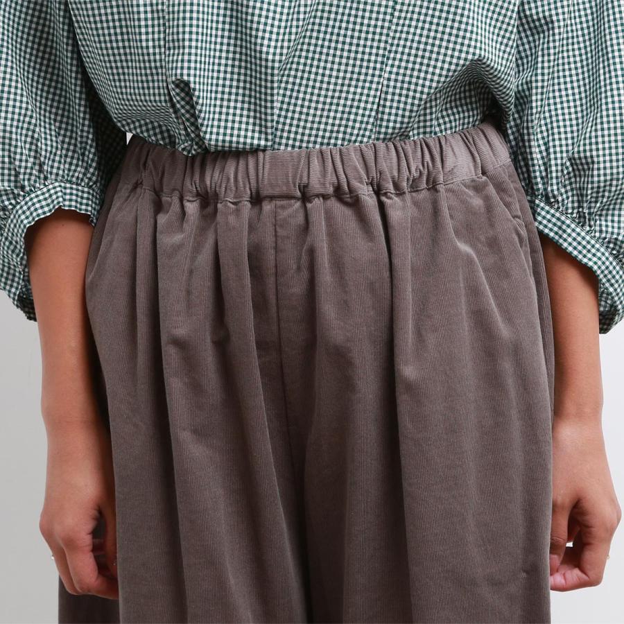 blue willow 細コーデュロイガウチョパンツ レディース ブルーウィロー 01EFP14461 ワイドパンツ 服 40代 50代 ブランド 春 秋 冬 大きいサイズ ゆったり 太め |  | 14
