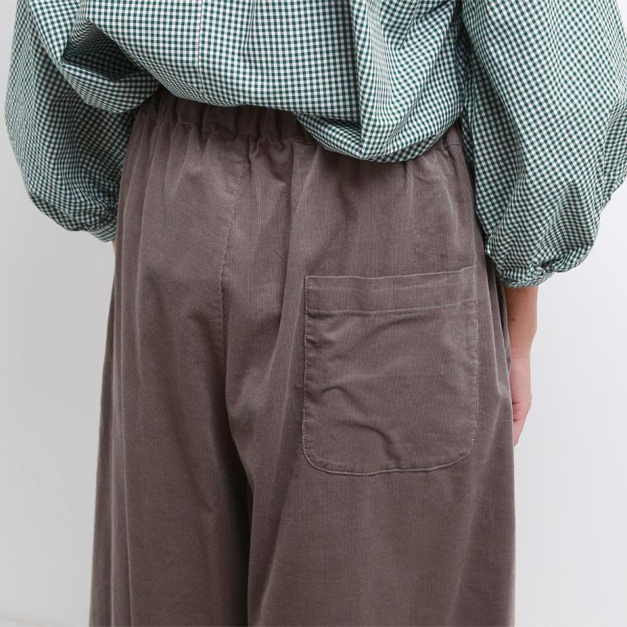 blue willow 細コーデュロイガウチョパンツ レディース ブルーウィロー 01EFP14461 ワイドパンツ 服 40代 50代 ブランド 春 秋 冬 大きいサイズ ゆったり 太め |  | 16