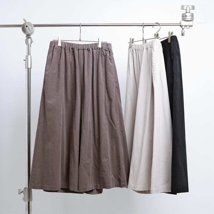 blue willow 細コーデュロイガウチョパンツ レディース ブルーウィロー 01EFP14461 ワイドパンツ 服 40代 50代 ブランド 春 秋 冬 大きいサイズ ゆったり 太め |  | 04