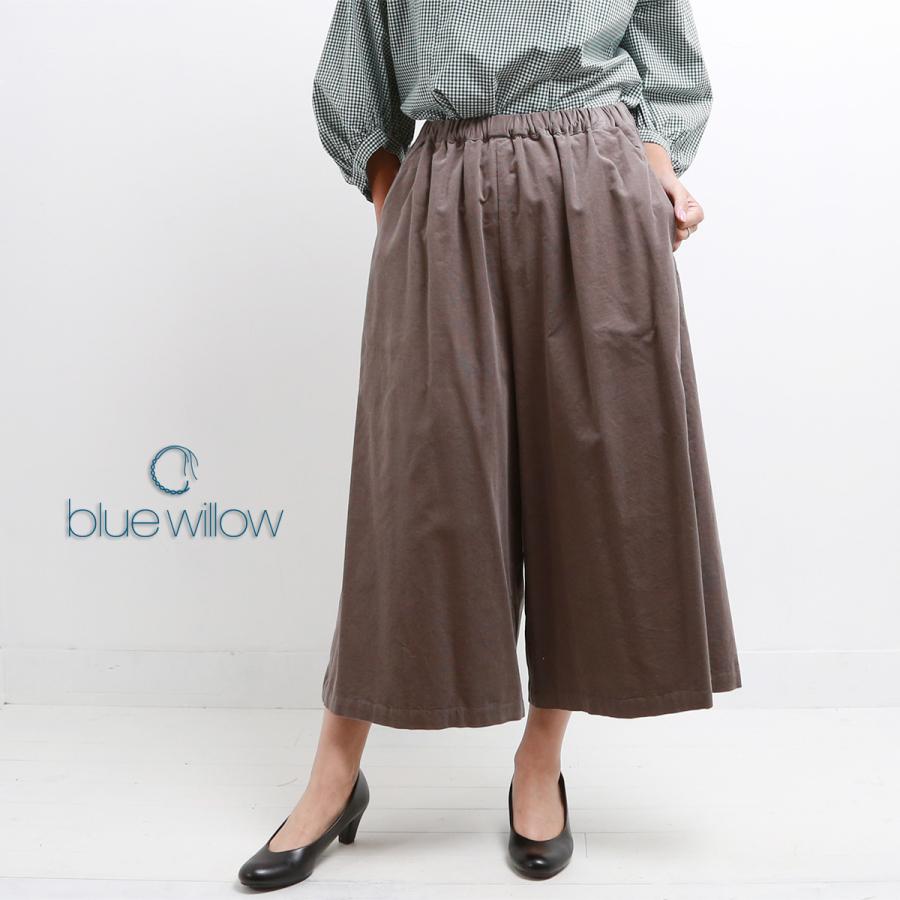 blue willow 細コーデュロイガウチョパンツ レディース ブルーウィロー 01EFP14461 ワイドパンツ 服 40代 50代 ブランド 春 秋 冬 大きいサイズ ゆったり 太め |  | 09