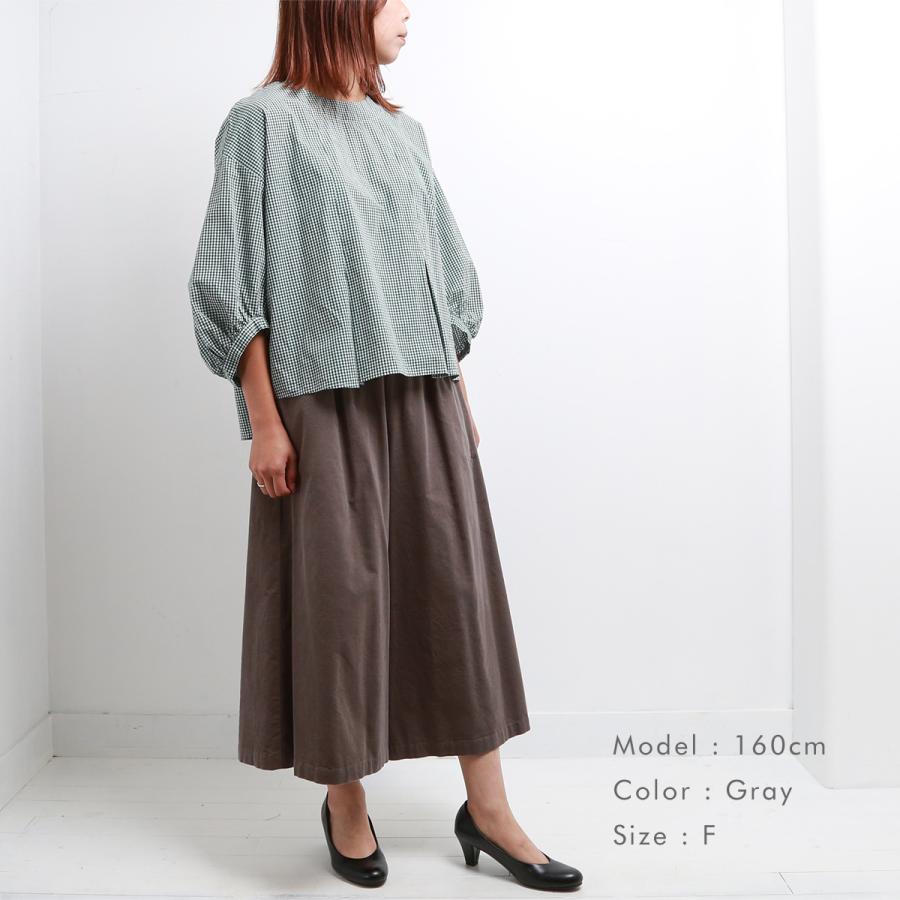 blue willow 細コーデュロイガウチョパンツ レディース ブルーウィロー 01EFP14461 ワイドパンツ 服 40代 50代 ブランド 春 秋 冬 大きいサイズ ゆったり 太め |  | 10