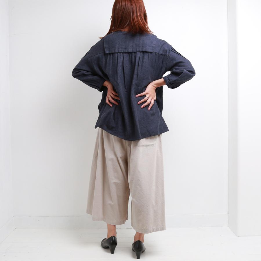 blue willow 細コーデュロイガウチョパンツ レディース ブルーウィロー 01EFP14461 ワイドパンツ 服 40代 50代 ブランド 春 秋 冬 大きいサイズ ゆったり 太め |  | 12