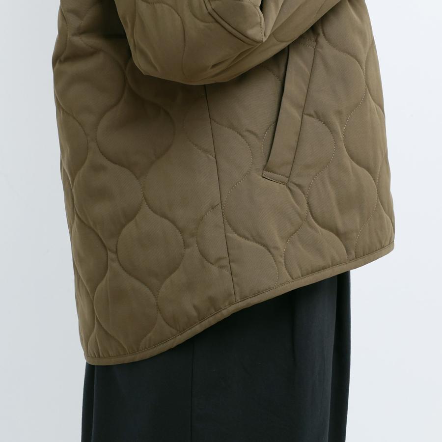 blue willow キルティングショートコート レディース ブルーウィロー