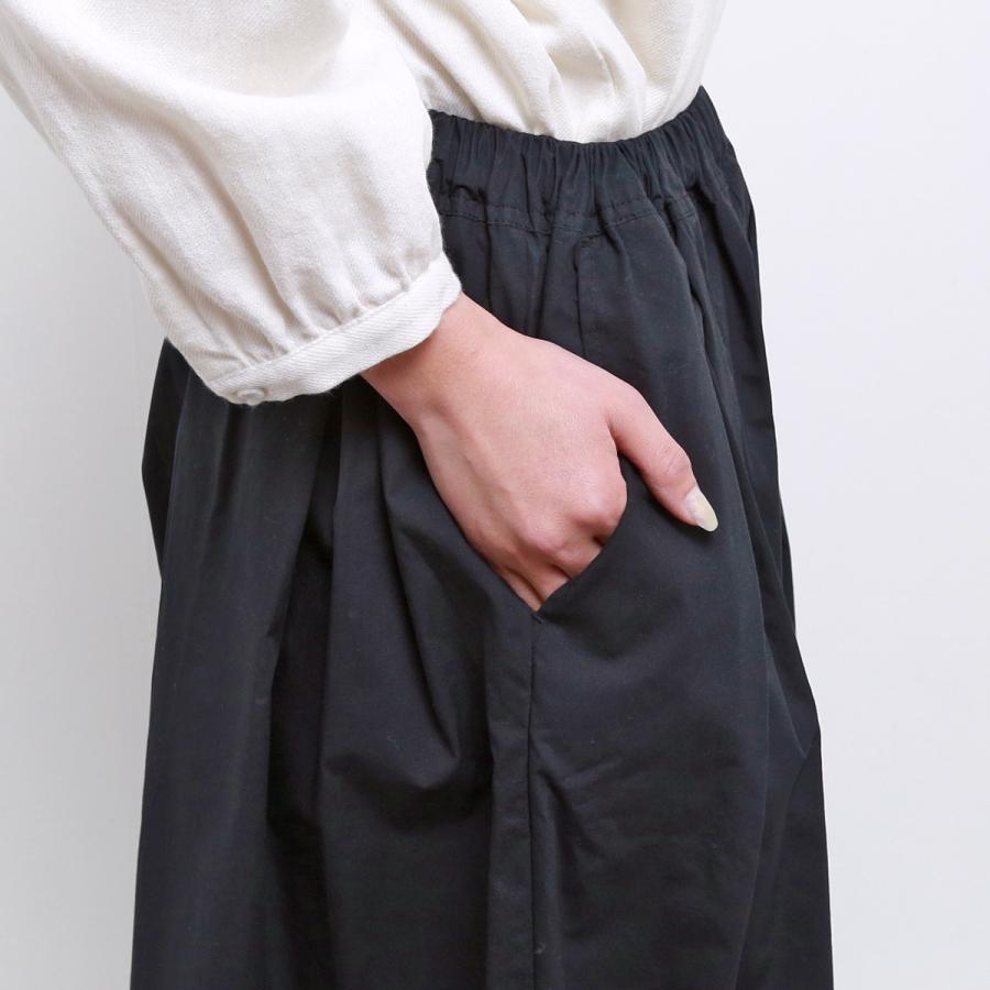 blue willow コットンタイプライターキュロット パンツ レディース ブルーウィロー 01ESP14026 服 40代 50代 ブランド かわいい おしゃれ 春 夏 秋 冬 ゆったり_13