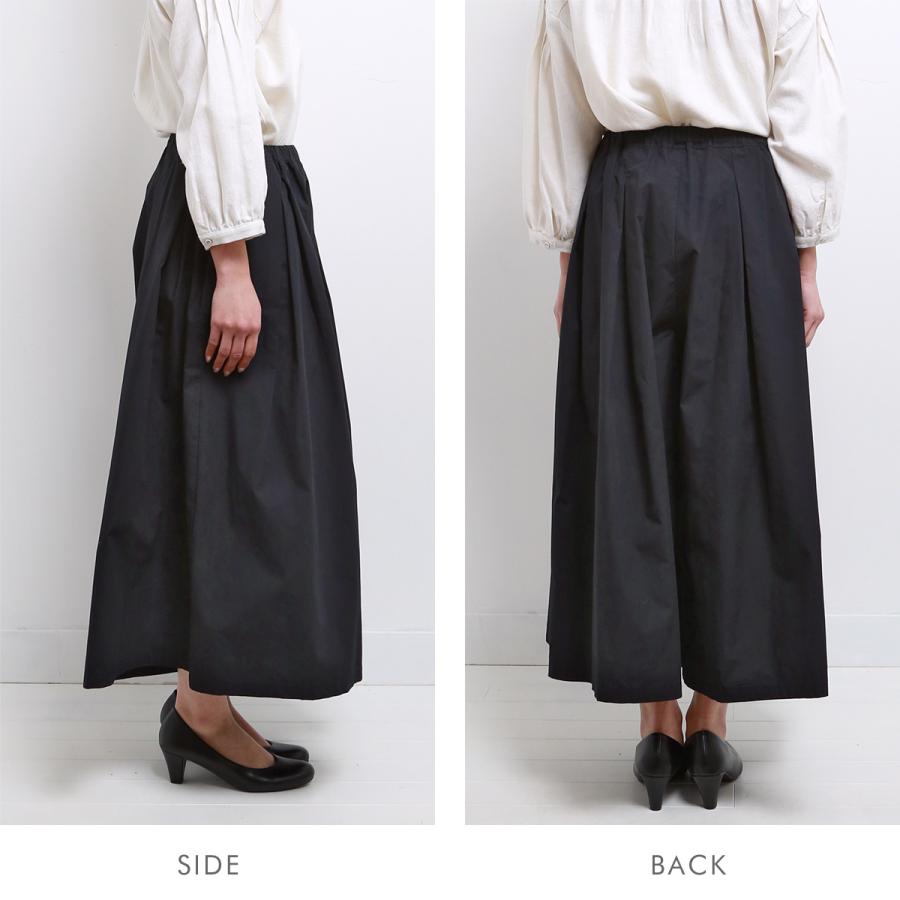blue willow コットンタイプライターキュロット パンツ レディース ブルーウィロー 01ESP14026 服 40代 50代 ブランド かわいい おしゃれ 春 夏 秋 冬 ゆったり_19