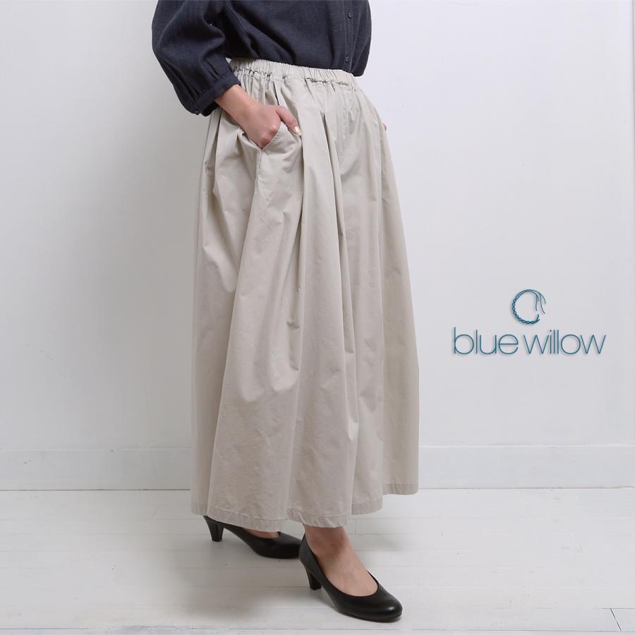 blue willow コットンタイプライターキュロット パンツ レディース ブルーウィロー 01ESP14026 服 40代 50代 ブランド かわいい おしゃれ 春 夏 秋 冬 ゆったり_9