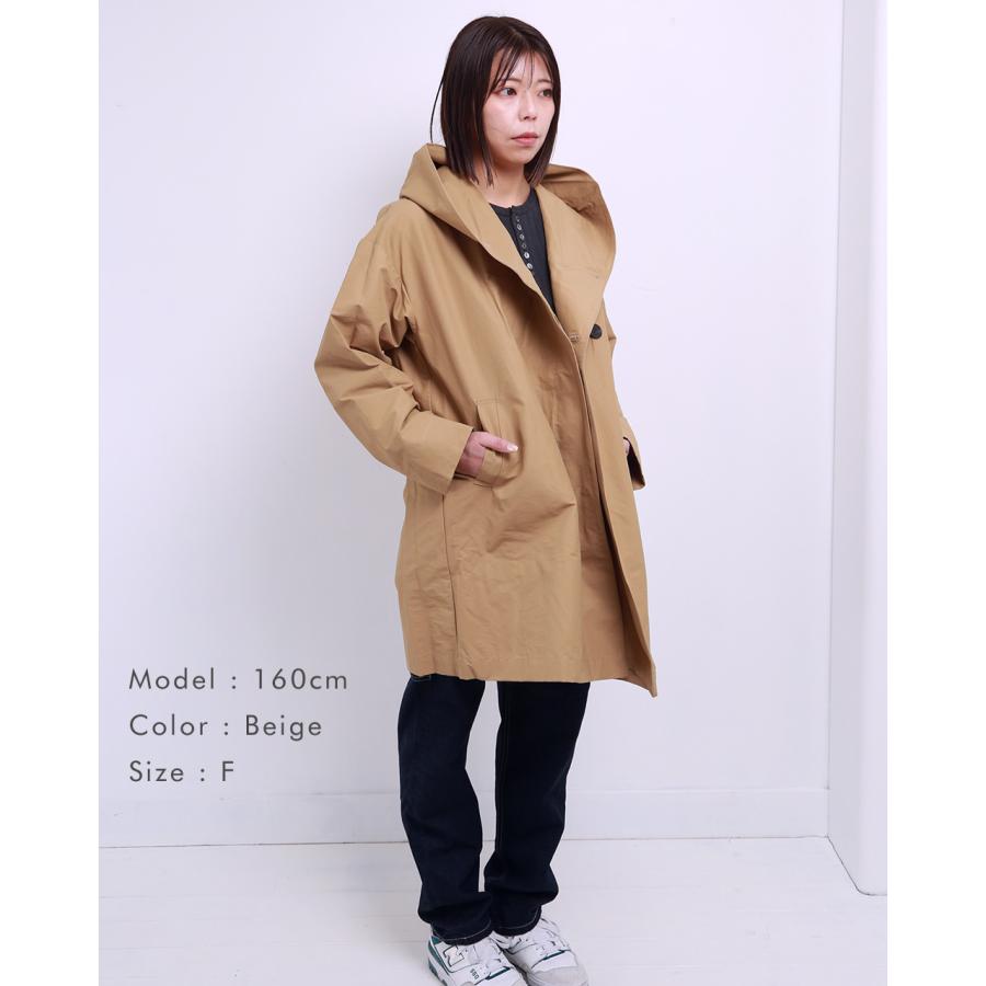 女性用コート フロントスカラップ パール付き コート Prima Scherrer 全3色｜psc141