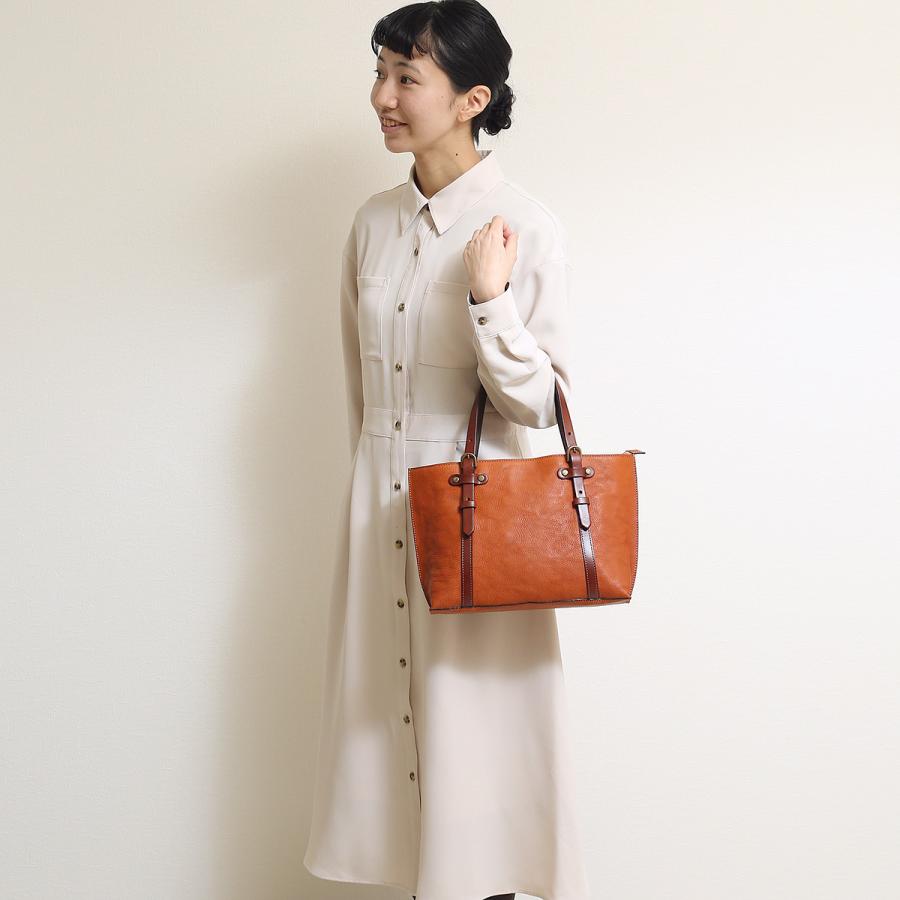 レザートートバッグ レディース ハンドバッグ 日本製 本革 姫路レザー
