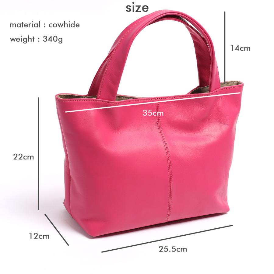 トートバッグ レディース 小さめ 肩掛け 日本製 本革 ソフトレザー