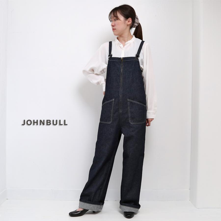 Johnbull（ジョンブル） デニムチューブサロペット レディース