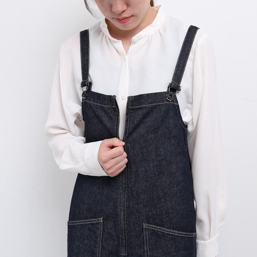 Johnbull（ジョンブル） デニムチューブサロペット レディース